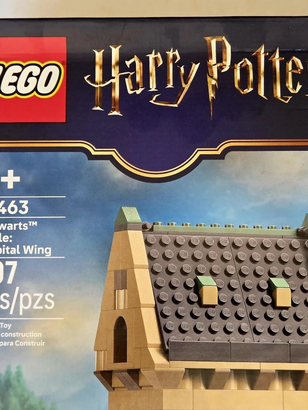 LEGO Harry Potter Hogwarts Castle Hospital Wing 76463 Building Toy 907 Piece NIB
